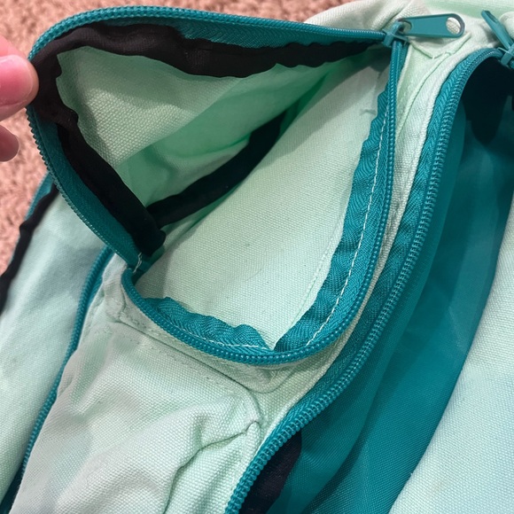 Kavu cross body backpack in teal, used twice. - Picture 5 of 6